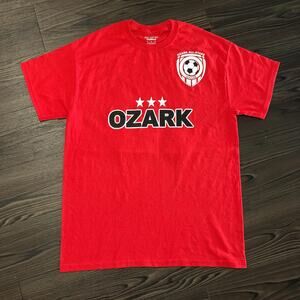 Men’s Red Ozark All-Stars Soccer Graphic Tee